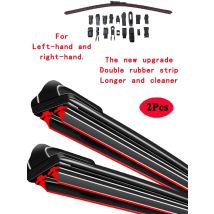 For Audi Q8 SQ8 F1 4MN SUV 2018 2019 2020 2021 2022 Car Winshield  Wipers Vehicle Accessories Double Rubber Wiper Blades