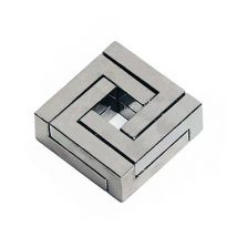 Classic Lock Puzzle Disentanglement Mind Metal Puzzles Unlock Interlock Game Brain Teaser Toys for Kids Adults IQ Challenge