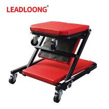 LEADLOONG Banco de reparación de automóviles Creeper mecánico, regalo de garaje, asiento Creeper Z de 36", regalos mecánicos 2 en 1, capacidad de 300 libras
