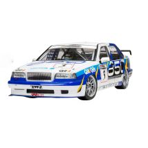 TC050 1/10 Scale BTCC Wolvo 850 Sedan RC Drift Car Polycarbonate Clear Body Shell With Decals (257mm Wheelbase/190mm Width)