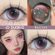 DUOXIU Heiße verkäufe 1 paar Kontaktlinsen Farbe mit Grad Natürliche Kontaktlinsen Mode Augen Koreanische Linsen Jahres Schnelle Lieferung