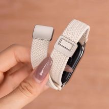 Für Mi Band 8 9 Strap Zubehör Miband 9 Miband 8 Magnetische Nylon Geflochtene Ersatz Gürtel Correa Armband für Xiaomi 9 NFC Bands