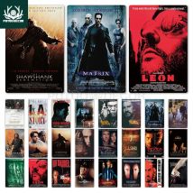 Putuo Dekor Film Metall Zinn Zeichen Metall Poster Plakette Metall Vintage Poster Wand dekoration für Bar Pub Club Mann Höhle dekorative Platte