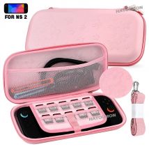 Sakura Portable Storage Carrying Bag For Switch 2 PU Waterproof Pouch Case Storage Shell Box for NS2 Switch 2 Game Accessories