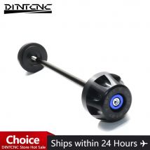 Für yamaha mt07 fz07 mt09 fz09 mt fz 07 09 Vorderrad gabel Hinterachse Schutz abdeckung Radnabe Antik ollisions block Motorrad