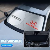Auto Parabrezza Parasole Copertura Anti UV Riflettore Accessori Auto Per Honda Mugen Power Civic Accords CRV Hrv Jazz CBR VTEC VFR