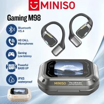 [AI Traduttore] MINISO M98 Cuffie wireless OWS Sport Auricolari Bluetooth Cuffie da gioco ASMR APP Auricolari di traduzione IPX5