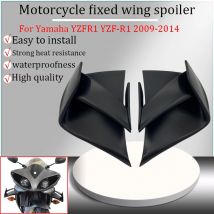 Für Yamaha YZFR1 YZF-R1 2009–2014 10 11 12 13 Motorrad-Starrflügelspoiler, aerodynamischer Starrflügel, Seitenspoiler, Seitenflügel