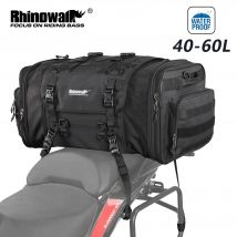 Rhinowalk-bolsa impermeable de PVC para asiento de motocicleta, bolsa de gran capacidad para SILLÍN trasero de 40-60L, equipaje de viaje al aire libre, 2023