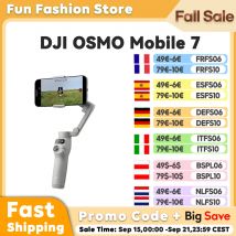 DJI Osmo mobile 7 stabilizator do smartfona natywne śledzenie ze zintegrowanymi funkcjami Audio i oświetlenia, oryginalne nowe