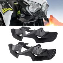 Carbon Naked Frontspoiler Winglet Aerodynamischer Flügel Kit Spoiler für Kawasaki Z900 Z900 2020 2021 2022 2023 2024