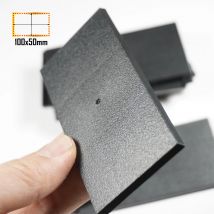 50x100mm base for wargames and table games Rectangular Bases