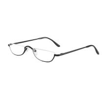 New Fashion Ultra Light Resin Spring Hinge Half Frame Half Moon Reading Glasses Reading Glasses +1.00~+4.0 Diopter Eyeglasses