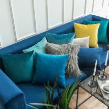 Multi-covlor Velvet Cushion Cover Solid Color Throw Pillow Covers for Living Room Sofa Decorative Pillow Home Decor Pillowcase