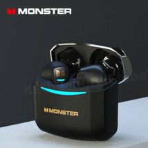 Monster-auriculares inalámbricos GT06 para videojuegos, cascos deportivos con Bluetooth 5,1, TWS, reducción de ruido, micrófono, modo de reposo largo, 450mAh