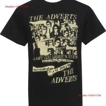The Adverts Men's Punk T Shirt Gary Gilmores Eyes Gaye Advert 1977 vintage Washed graphic streetwear fashion Stylish