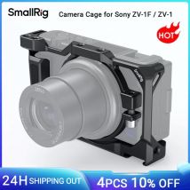 SmallRig ZV1 Käfig für Sony ZV1 Kamerakäfig mit Seitengriff, integrierter Kaltschuh für Mikrofon,