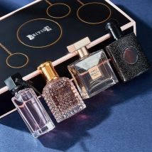Original Frauen Parfüm Geschenk Box Parfüme Set 4PCS * 25ML Langlebig Frische Duft Eau De Toilette Geschenk für Frauen Männer Pheromon