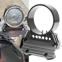 Motorrad Tacho Umzug Abdeckung Kit Einstellung Kilometerzähler Montage Halterung für Harley Sportster XL883 Custom Low 1200