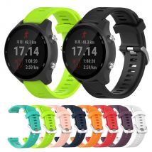Pasek silikonowy 20mm do Garmin Forerunner 245 245M 645 wymiana paska do inteligentnego zegarka pasek do zegarka Garmin Vivoactive 5 Venu