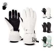Winter Männer Frauen Ski handschuhe wind dichte warme wasserdichte Touchscreen Fleece rutsch feste Snowboard Schneemobil Radfahren Ski handschuhe