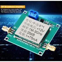 Nuovo amplificatore RF, amplificatore RF LNA 1-3000 MHz 2,4 GHz a basso rumore per amplificare segnali radio FM HF VHF UHF