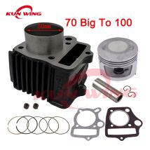 50mm Zylinder kolbens atz mit großer Bohrung für Honda Tatc70 ct70 c70 trx70 crf70 crf70f dax70 st70 xr70 70cc bis 100cc