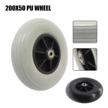 8 Zoll 200 * 50 Rollstuhlrollen 200 x 50 mm elektrischer Rollstuhl EVA geschäumte Vorderrad-Ersatzteile