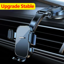 Zusammenklappbarer, drehbarer Armaturenbrett-Telefonhalter, langer Arm, Saugnapfhalter, 360-Grad-drehbarer Autotelefonhalter, Halterung mit allen Handys