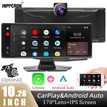 10.26 "Carplay Android Auto Autoradio Dash Cam Adas Touchscreen DVR Navigation Dashboard Video recorder mit Aux