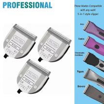 Adjustable 5-in-1 Professional Animal blade, compatible with WAHL Arco, Bravura, Chromado, Creativa, Figura,Motion Clippers