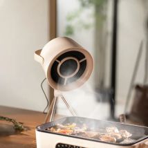 2025 Nuovo Ventilatore di Scarico Portatile Piccolo Cappa Da Cucina Estrattore Barbecue Alimentazione USB Cappe Da Tavolo Mini Cappa di Aspirazione