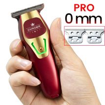 Potente tagliacapelli professionale da uomo 0 mm T lama tagliacapelli elettrico ricaricabile barbiere macchina per taglio di capelli barba trimmer rasoio