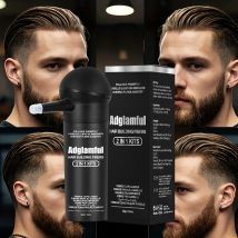 Adglamful Fiber Powder Kit 30g, Temporary Hair Thickening Solution, for Men & Women with Thinning Hair, Easy to Assemble & Use.
