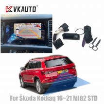 Vkauto canbus dynamische Flugbahn kamera für skoda kodiaq 2016 ~ 2021 mib2 std Park-Rückfahr kamera funktioniert mit mib2 nav-Einheit