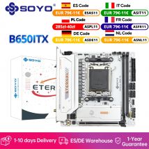 SOYO Eternal B650ITX Scheda madre da gioco WiFi Dual Channel DDR5 AM5 Supporta Ryzen 9600X 9800X PCIE5.0 NVME SATA3 AMD Scheda madre