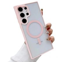 Schlanke, stoßfeste magnetische Handyhülle für Magsafe Samsung Galaxy S25 S24 Ultra 22 Plus S23 Fe S25 Ultra Mag Safe Cover Zubehör