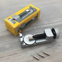 Strumento per la rimozione del cinturino dell'orologio in acciaio inossidabile Kit di strumenti per la riparazione dell'orologio Perni di regolazione Set di accessori per la rimozione delle maglie del