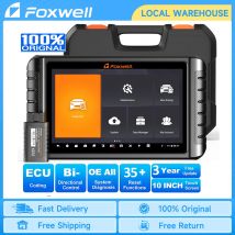FOXWELL NT1009 Scanner automobilistico OBD2 codifica ECU controllo bidirezionale funzioni guidate OE tutti i sistemi OBD2 strumenti di diagnosi auto