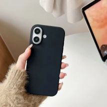 Matte Handyhülle aus flüssigem Silikon für iPhone 16 15 14 13 12 11 Pro Max 16 Plus 13 Mini