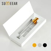 Bottiglia di profumo da 50 pezzi/lottp 10ML con scatole di carta Bottiglia di profumo in vetro spray atomizzatore vuoto