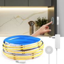 Dotykowy ściemniacz i ręczny przełącznik indukcyjny Elastyczna taśma LED COB 12V 320 diod LED/M