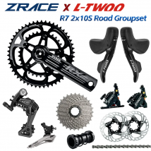 LTWOO R7 + ZRACE Kurbel hydraulische Scheibenbremskassettenkette 2x10 Geschwindigkeit, 20s