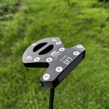 Putter da golf Vermilion Bird, design a coppia zero ad alta stabilità con testa in lega di alluminio fresata CNC CG in avanti per putter accurato