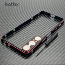 Leichter Metallstoßfänger für Sony Xperia 1 VII, Rahmen 1 VI 1 V, kratzfeste Funda-Hülle, schlanke Hülle + Kameraobjektivschutz