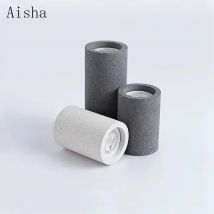 Cement Downlight Surface Mounted Spotlight Led Ceiling Light Minimalist Industrial Lamp for Living Room Corridor Kitchen Aisle