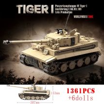 Militär WW2 Tiger I Schwerer Panzer Bausteine KV-2 Panther Tanks Armee Waffen Soldaten Ziegel Kinder Spielzeug Kinder Geburtstag Geschenk