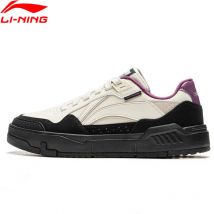 Li-Ning COMMON 80s Lifestyle-Schuhe für Damen, DUAL CUSHION, tragbare Sportschuhe, klassische, bequeme LiNing-Freizeit-Sneaker AGCU158