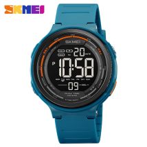 SKMEI Herren Sportuhren Mode Camouflage 5Bar Wasserdichte Armbanduhr Wecker Japan Digitale Bewegung LED-Licht Countdown