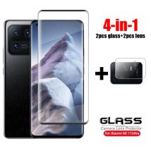 For Glass Xiaomi Mi 11 Ultra 3D Full Curved Cover Tempered Glass Mi 11 Ultra Camera Lens Film Screen Protector Xiaomi 11 Ultra